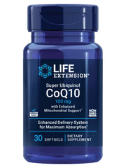 Product main image: Life Extension Super Ubiquinol CoQ10 bottle