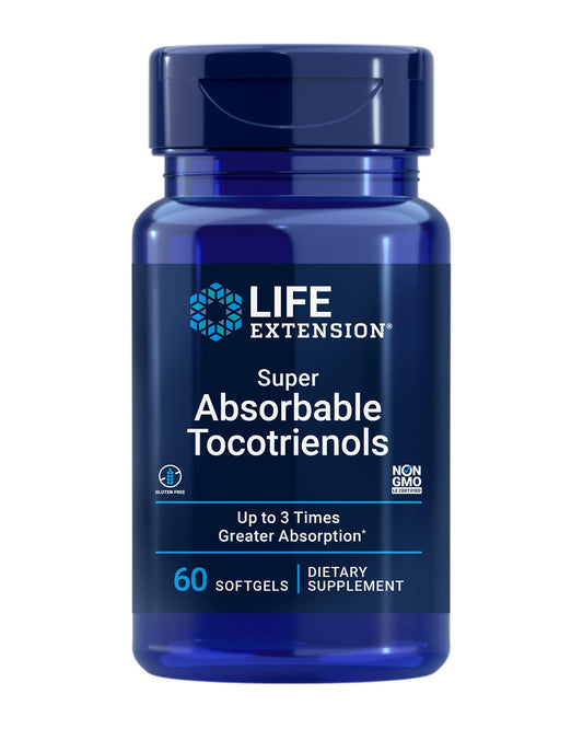 Life Extension Tocotrienols bottle with label