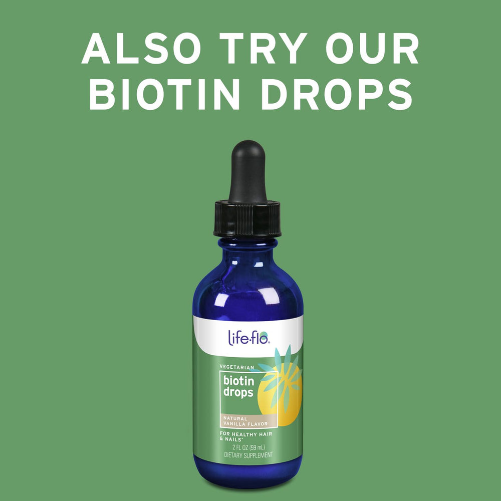Thyroid support formula Life-flo Iodine Plus product concept