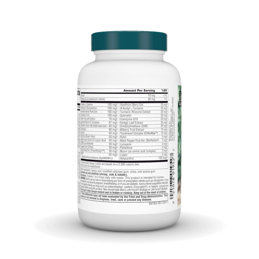 Highlighted ingredients: vitamins, minerals, antioxidants for women