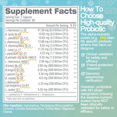 Gluten-free, non-GMO, vegetarian probiotic ingredients