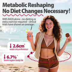 Life-Space Shape B420 probiotic bottle - back label