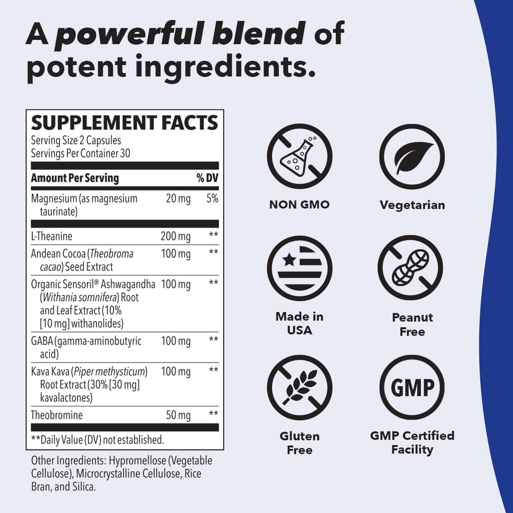 Dose guidance: two capsules in the morning with optional night dose