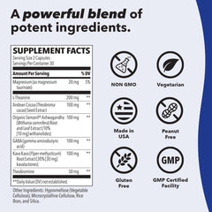 Dose guidance: two capsules in the morning with optional night dose