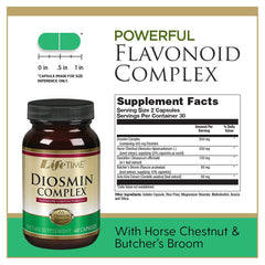 Herbal blend featuring horse chestnut and butcher's broom