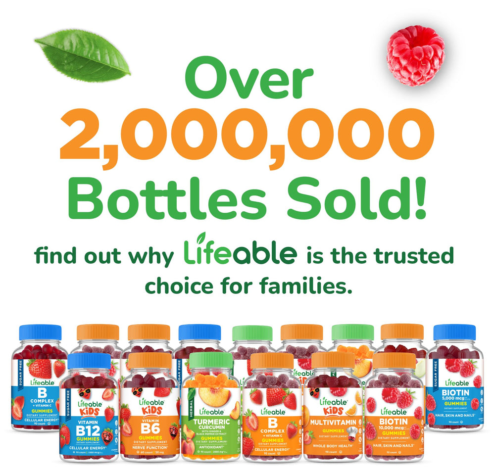 Lifeable Ashwagandha Gummies ingredients label