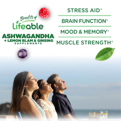 Strawberry flavor Lifeable Ashwagandha Gummies