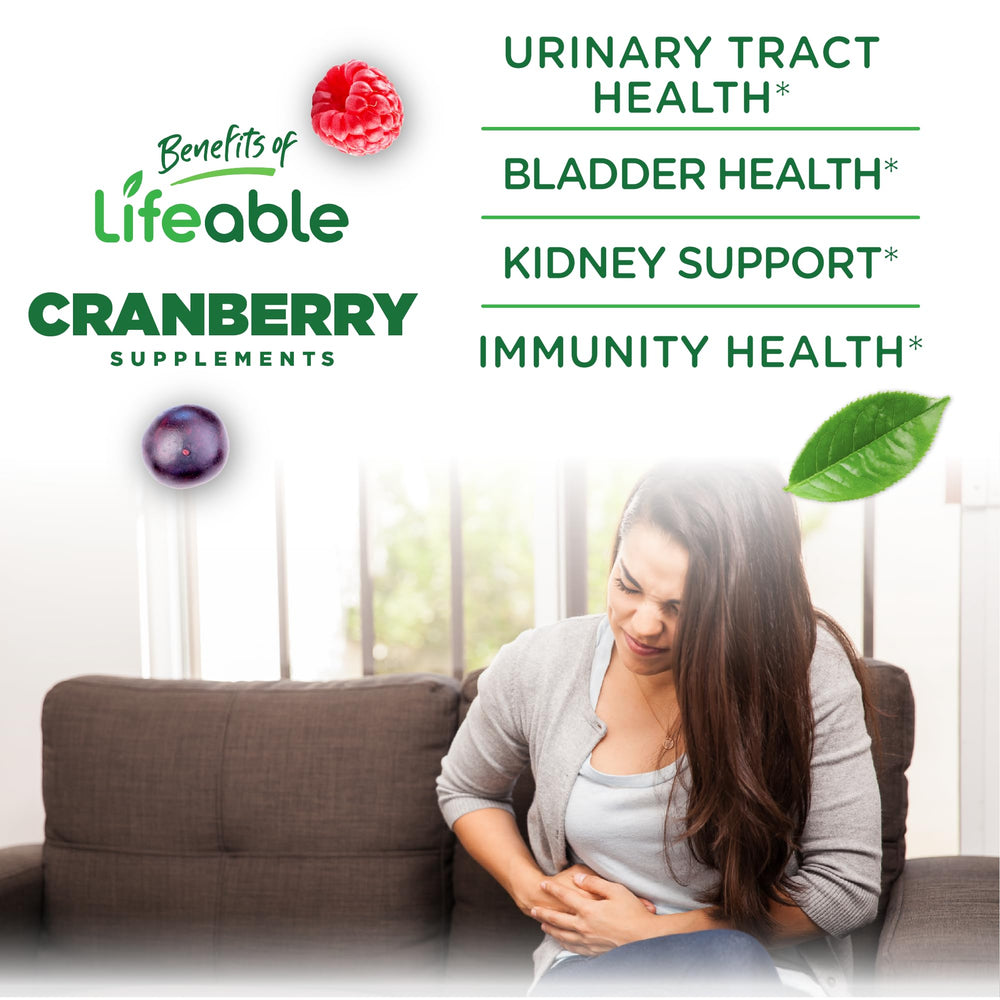 Serving size 500 mg cranberry extract (equivalent to 25,000 mg) per serving