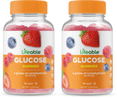 Lifeable Glucose Gummies mixed berry flavor front view