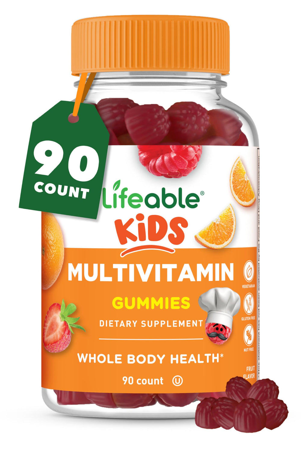 Lifeable Kids Multivitamin Gummies hero image