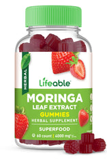 Lifeable Moringa Gummies bottle front view