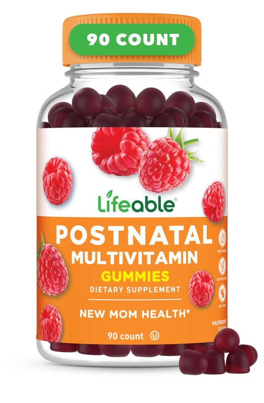 Lifeable Postnatal Multivitamin bottle front label