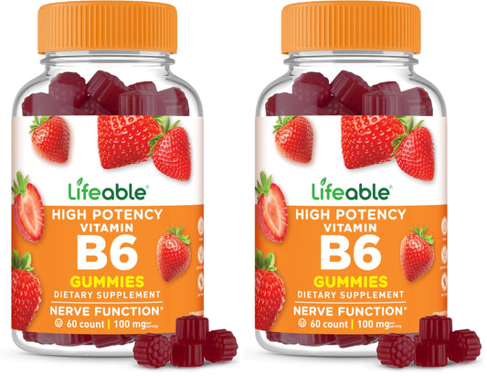 Lifeable Vitamin B6 Gummies hero image