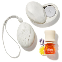 Lifelines Grounding Stones Classic Pack with two tactile stones and lanyards