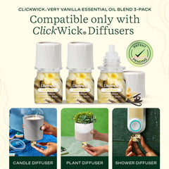 Close-up of Lifelines Vanilla ClickWick bottle