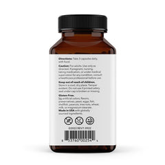 LifeSeasons Choles-T capsules closeup illustrating a convenient three-capsule daily dose.