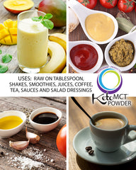 LifeSense MCT oil powder used as coffee creamer alternative