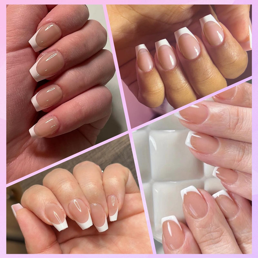 Lifextol ABS coffin nails showing natural fit and durability