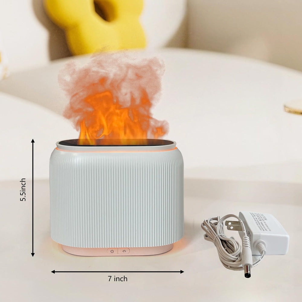 Close-up of LIFFY diffuser emitting a fine mist