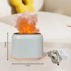 Close-up of LIFFY diffuser emitting a fine mist