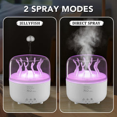 Close-up of jellyfish diffuser mist