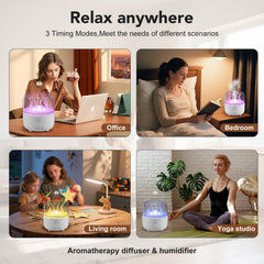Remote control and diffuser setup