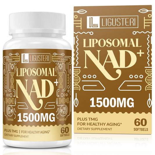 LIGUSTERI 1500 mg Liposomal NAD+ bottle front view