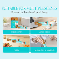 Sustainable paper box packaging for 20 sachets