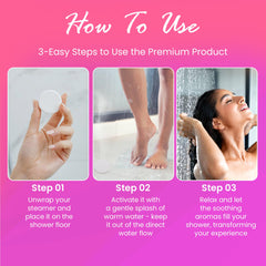 LikeVOW gift-pack shower steamers in attractive packaging for gifting