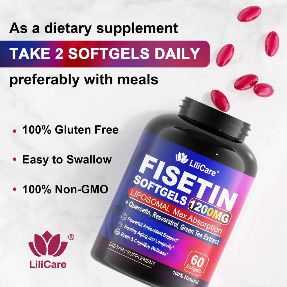 Product packaging showing 60 softgels count