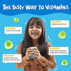 Sugar-free grape-flavored gummies packaging