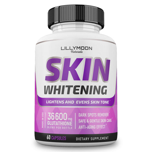 LILYMOON Glutathione Whitening Pills bottle front view