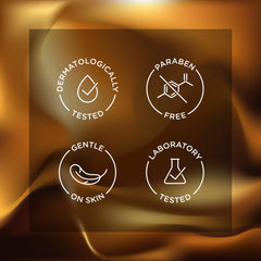 LIMOPA lotion applied to dry skin demonstrating deep moisture for sensitive areas.