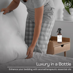 Linen mist for pillows and sheets in a 4oz bottle