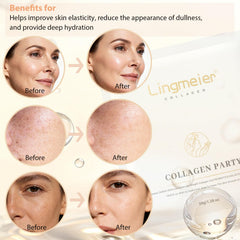Lingmeier niacinamide detail; gentle brightening for dull skin.