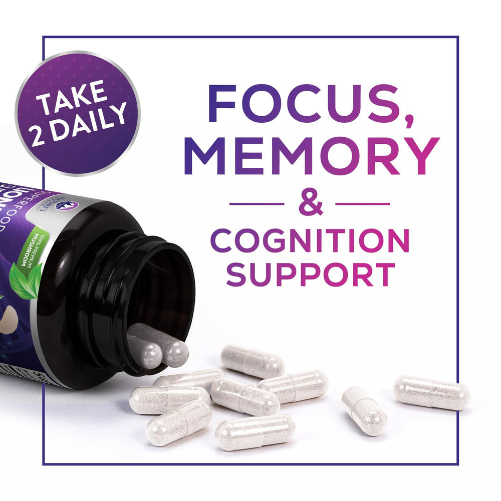 Lions Mane brain health capsules