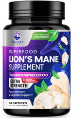 Lions Mane capsules 10000mg hero image