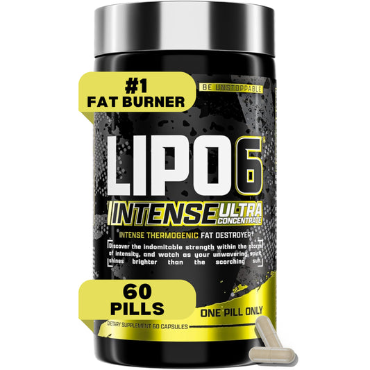 Nutrex Lipo-6 Black Intense Thermogenic bottle front view