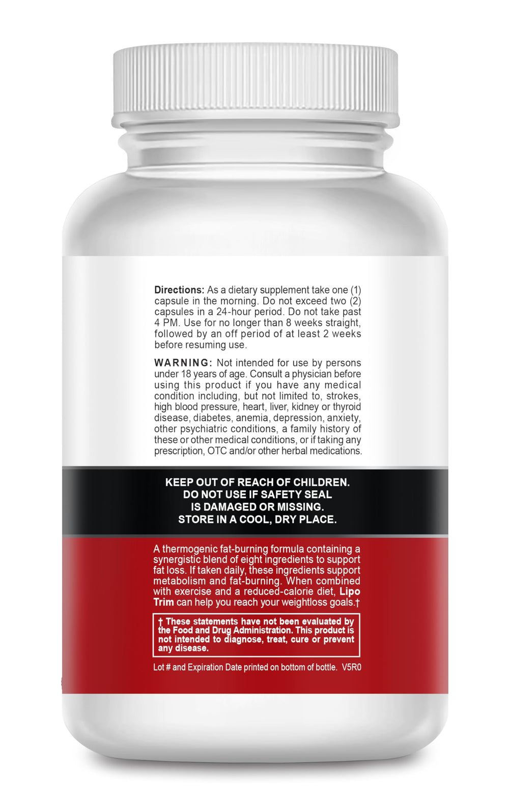 Close-up of Lipo Trim capsules