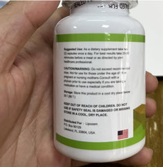 Ingredients and natural composition of Lipo-zemn dietary supplement