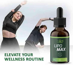 Lipo Max Drops ingredients list with natural vitamins