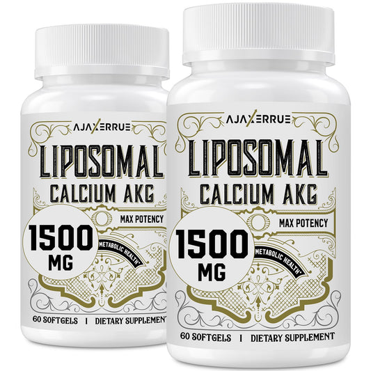Liposomal Calcium AKG 1500 mg bottle