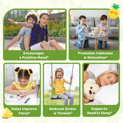 Label highlights magnesium glycinate, chamomile, lemon balm, and vitamin B6