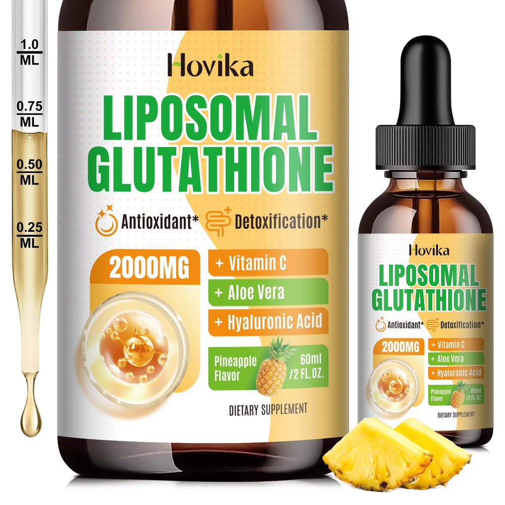Hero image of Liposomal Glutathione 2000mg Pineapple 2oz bottle