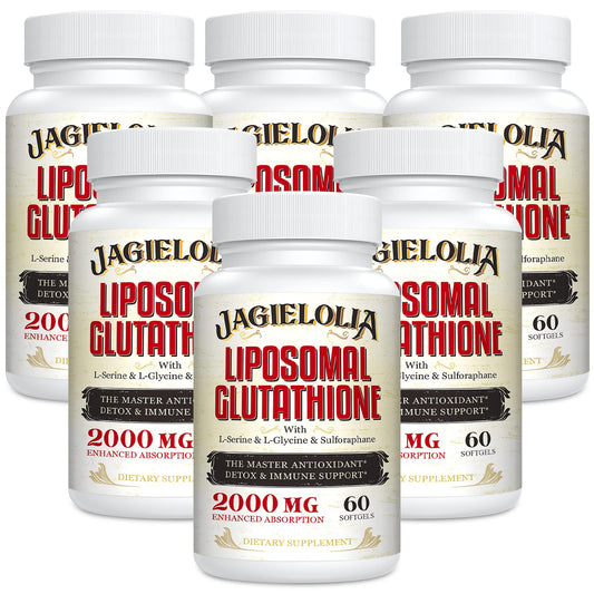 Liposomal Glutathione 2000 mg with L-Serine, L-Glycine and Sulforaphane