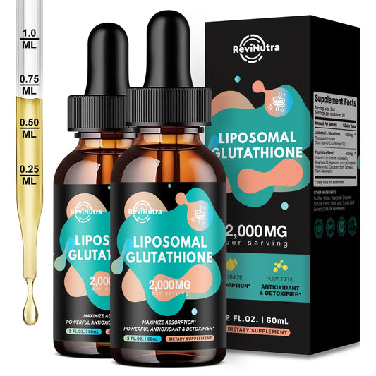 2 Pack Liposomal Glutathione Liquid Drops hero image