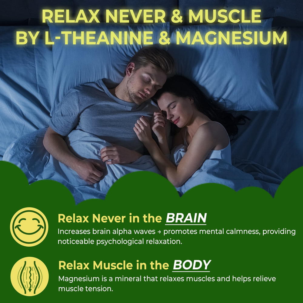 Packaging label featuring GABA, 5-HTP and vitamins B6 & D3