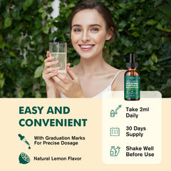 Packaging and cap of Liposomal Lymphatic Drainage Drops