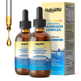 Liposomal magnesium drops bottle with 400 mg per serving for women