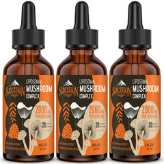 Bottle of Liposomal Mushroom Drops 2000 mg